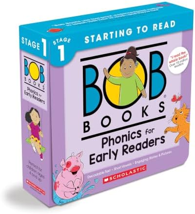 Amazon.com: Bob Books - Set 1: Beginning Readers Box Set | Phonics